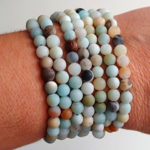 Amazonite Bead Bracelets